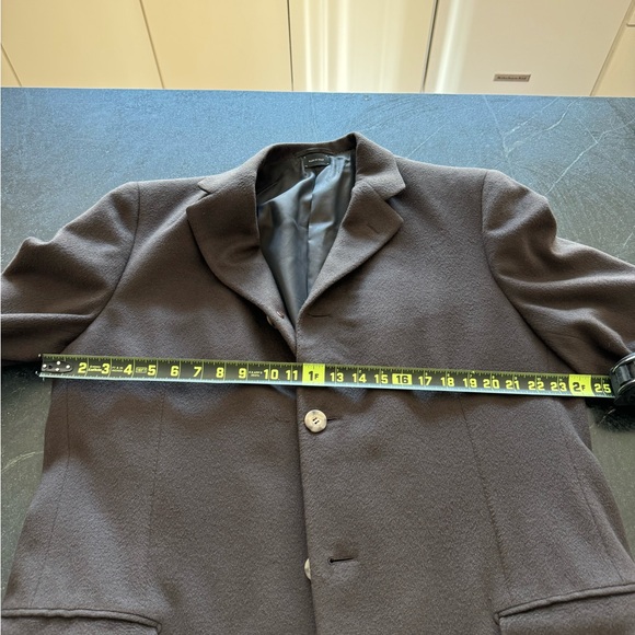 Ermenegildo Zenga Men's 100%
Pure Cashmere Coat - Picture 8 of 17